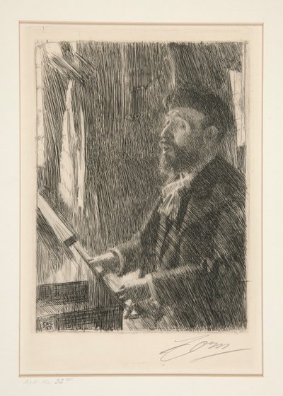 J.B. Faure av Anders Leonard Zorn