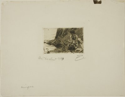 "La Petite Baigneuse" - Den lilla badaren av Anders Leonard Zorn