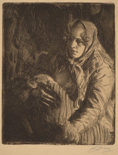 Madonna av Anders Zorn