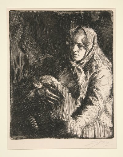 Madonna av Anders Zorn