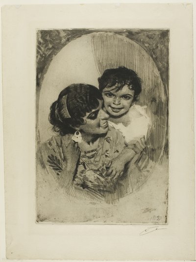 Maternal Delight III av Anders Leonard Zorn