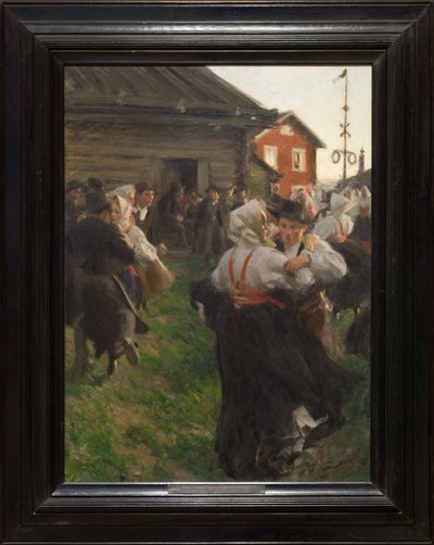 Midsommardans av Anders Zorn