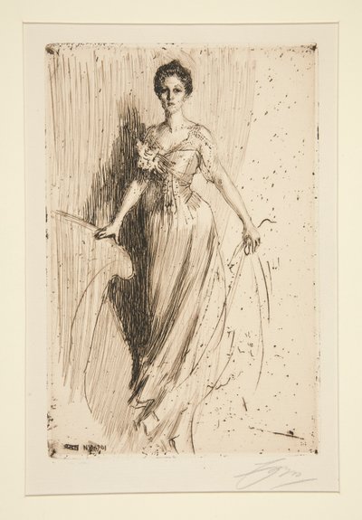 Fröken Ludman av Anders Leonard Zorn