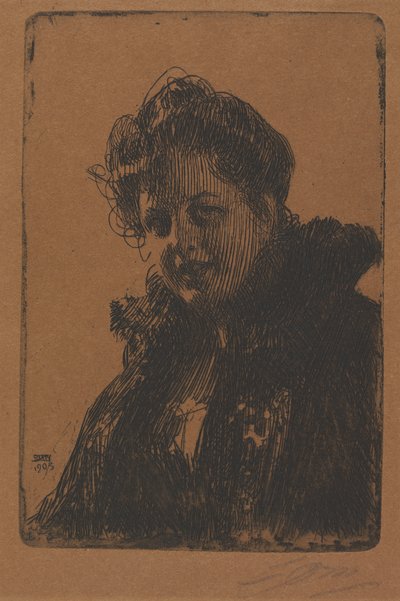 Mme. Granberg av Anders Leonard Zorn