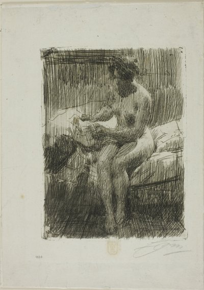Modellläsning av Anders Leonard Zorn