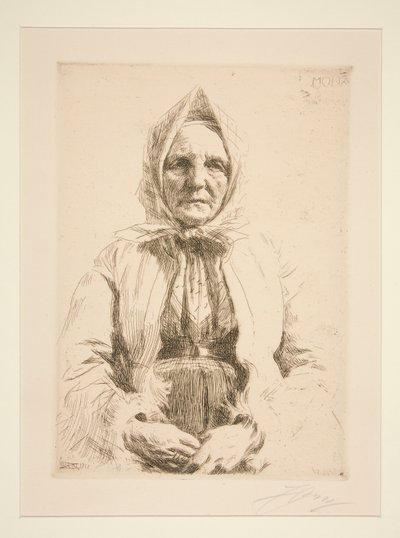 Mona av Anders Leonard Zorn