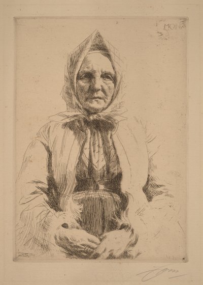 Mona av Anders Zorn