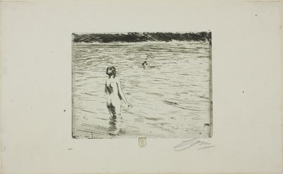 Mamma badar av Anders Leonard Zorn