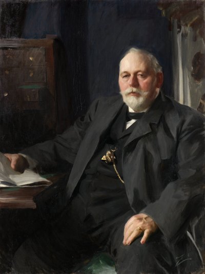 Herr Frans R. Heiss av Anders Zorn