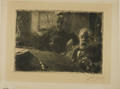 Herr och fru Fürstenberg av Anders Leonard Zorn