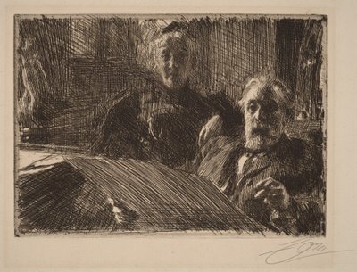 Herr och fru Furstenburg av Anders Zorn