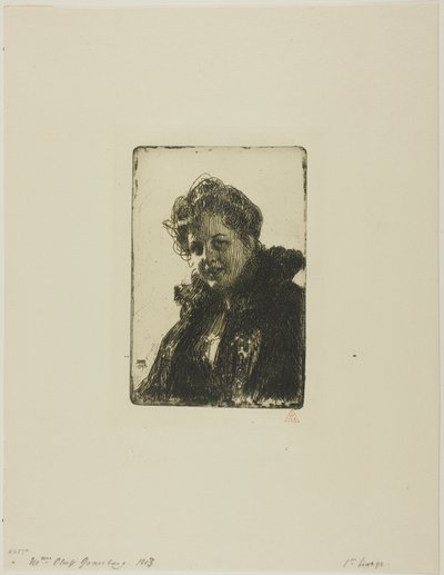 Mrs. Granberg av Anders Leonard Zorn