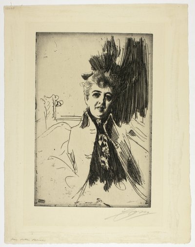 Mrs. Potter Palmer av Anders Leonard Zorn