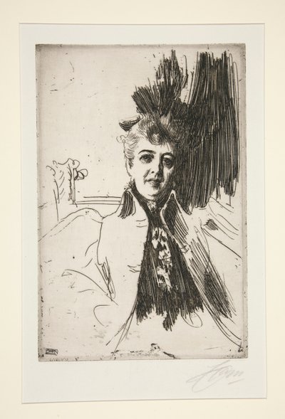 Mrs. Potter Palmer av Anders Leonard Zorn