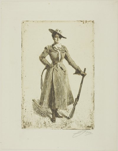 Mrs Thompson Seton av Anders Leonard Zorn