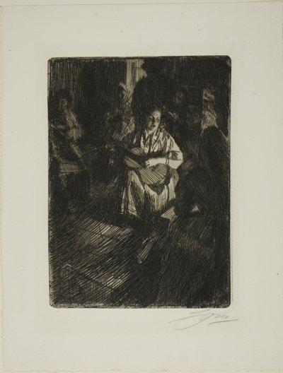 Familjemusik av Anders Leonard Zorn