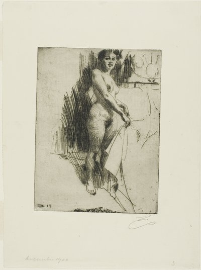 Nanette av Anders Leonard Zorn