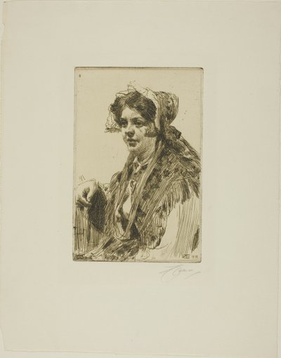 Nåskulla av Anders Leonard Zorn
