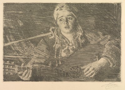 Ols Maria av Anders Leonard Zorn