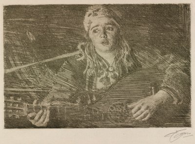 Ols Maria av Anders Leonard Zorn
