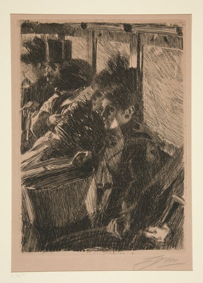 Omnibus av Anders Leonard Zorn