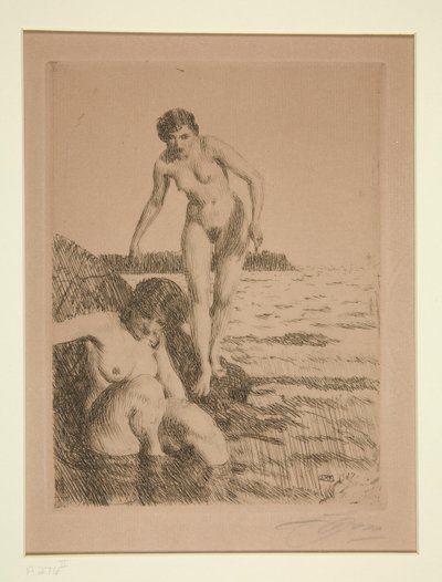 På Hemsö av Anders Leonard Zorn