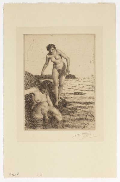 On Hemsö Island av Anders Zorn