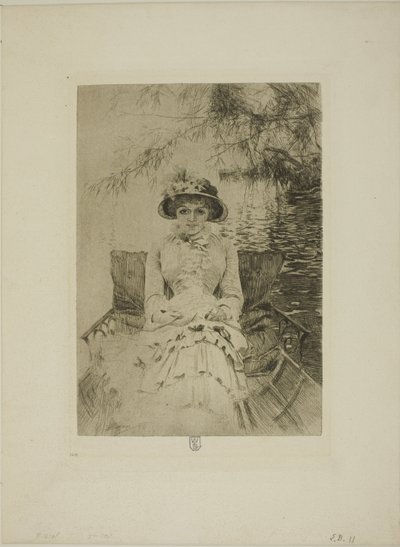 På Themsen av Anders Leonard Zorn