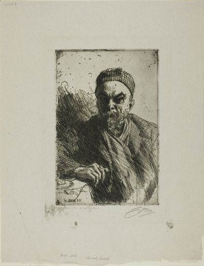 Paul Verlaine II av Anders Leonard Zorn
