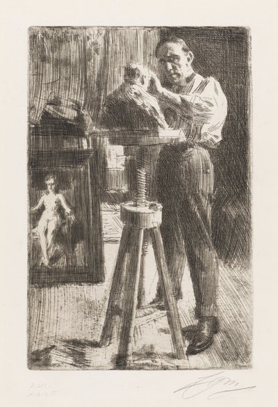 Prins Paul Troubetzkoy I av Anders Zorn