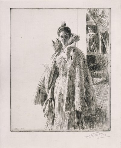 Prinsessan Ingeborg av Sverige I av Anders Zorn