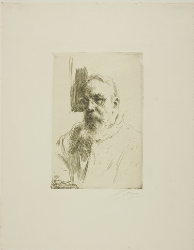 Professor John Berg av Anders Leonard Zorn