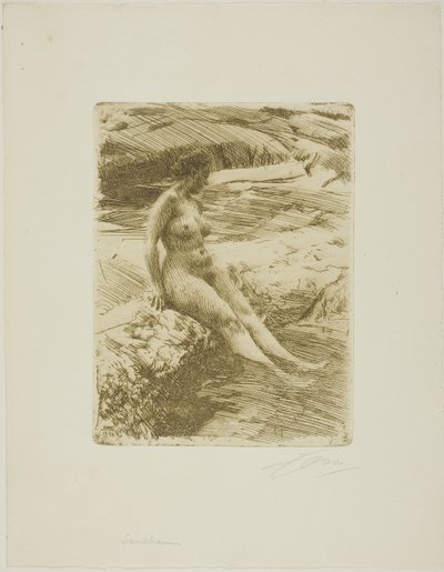 Sandhamn av Anders Leonard Zorn