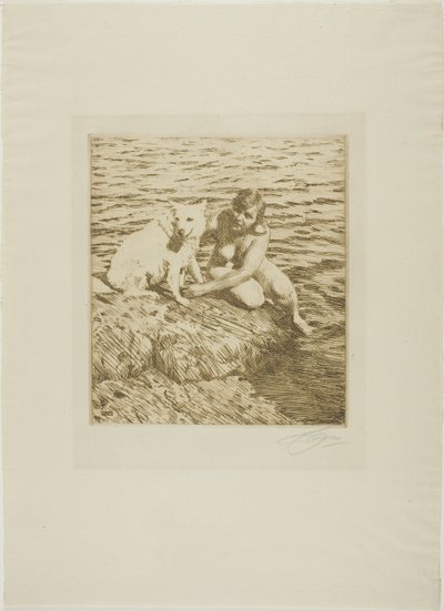 Sappo av Anders Leonard Zorn