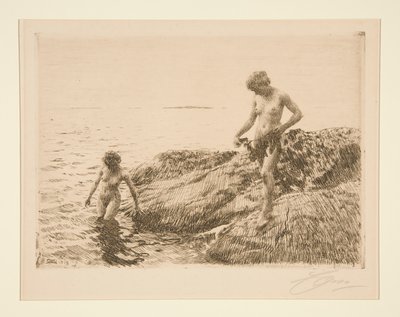 Seaward Skerries av Anders Leonard Zorn