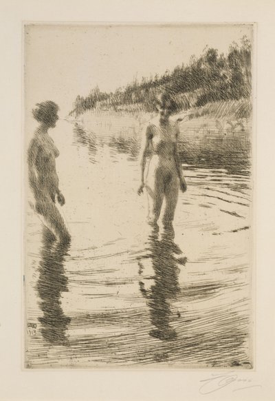 Grunt vatten av Anders Zorn
