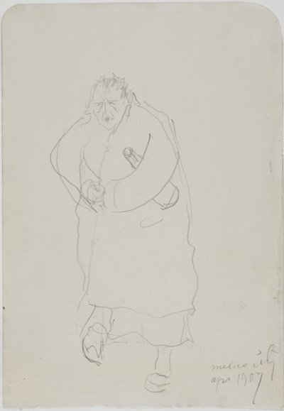 Självporträtt av Anders Leonard Zorn