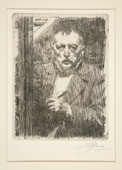 Självporträtt av Anders Zorn