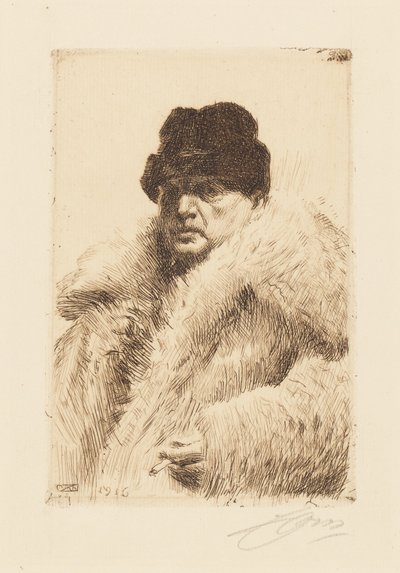 Självporträtt av Anders Zorn