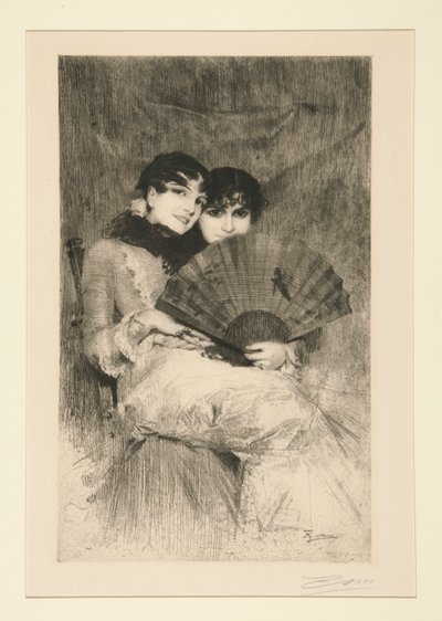 Spanska systrar av Anders Leonard Zorn