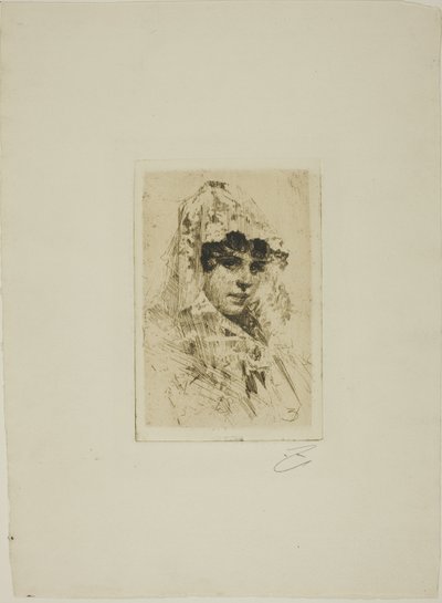 Spansk kvinna av Anders Leonard Zorn