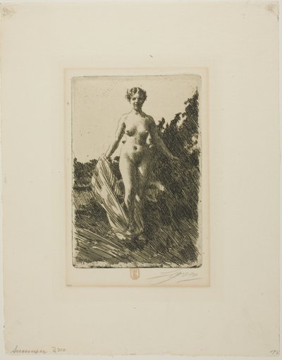 Sommar av Anders Leonard Zorn