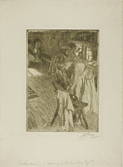 Söndag morgon av Anders Leonard Zorn