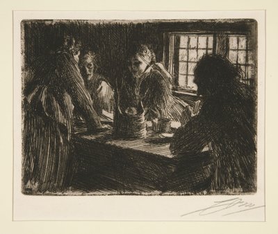 Brudtärnan av Anders Zorn