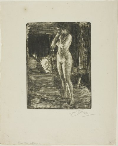Den första posen av Anders Leonard Zorn