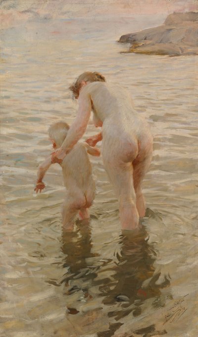 Första gången av Anders Zorn