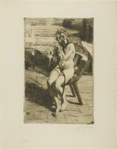 Hårbandet av Anders Leonard Zorn