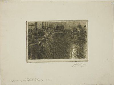 Det stora bryggeriet av Anders Leonard Zorn