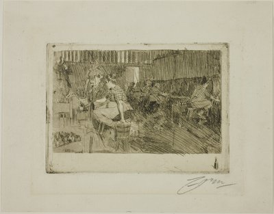 Lilla Bryggeriet av Anders Leonard Zorn