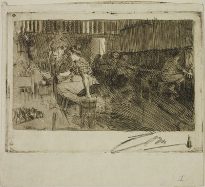 Det lilla bryggeriet av Anders Leonard Zorn
